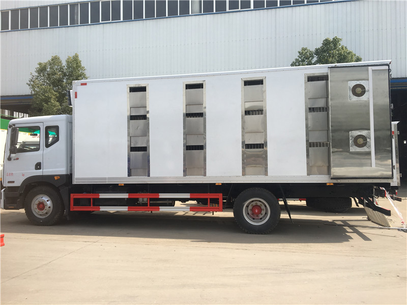 東風(fēng)D9駕駛室6米畜禽運輸車